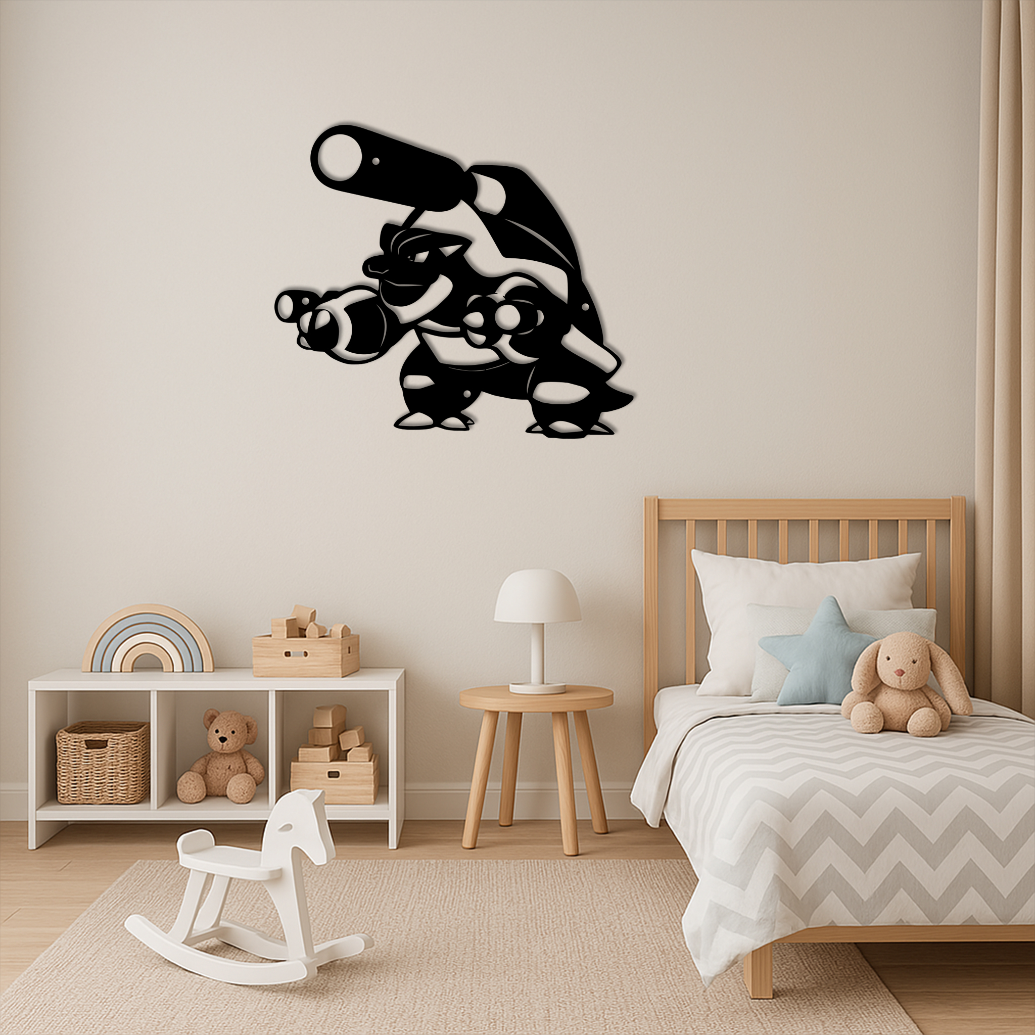 Blastoise Metal Signs Pokemon Wall Art