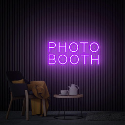 Photobooth Neon Sign, Photo Studio Sign, Custom Led Neon Light Sign, Cusotm Neon Logo, Photo Booth Decor, Open Sign Office Reception Sign