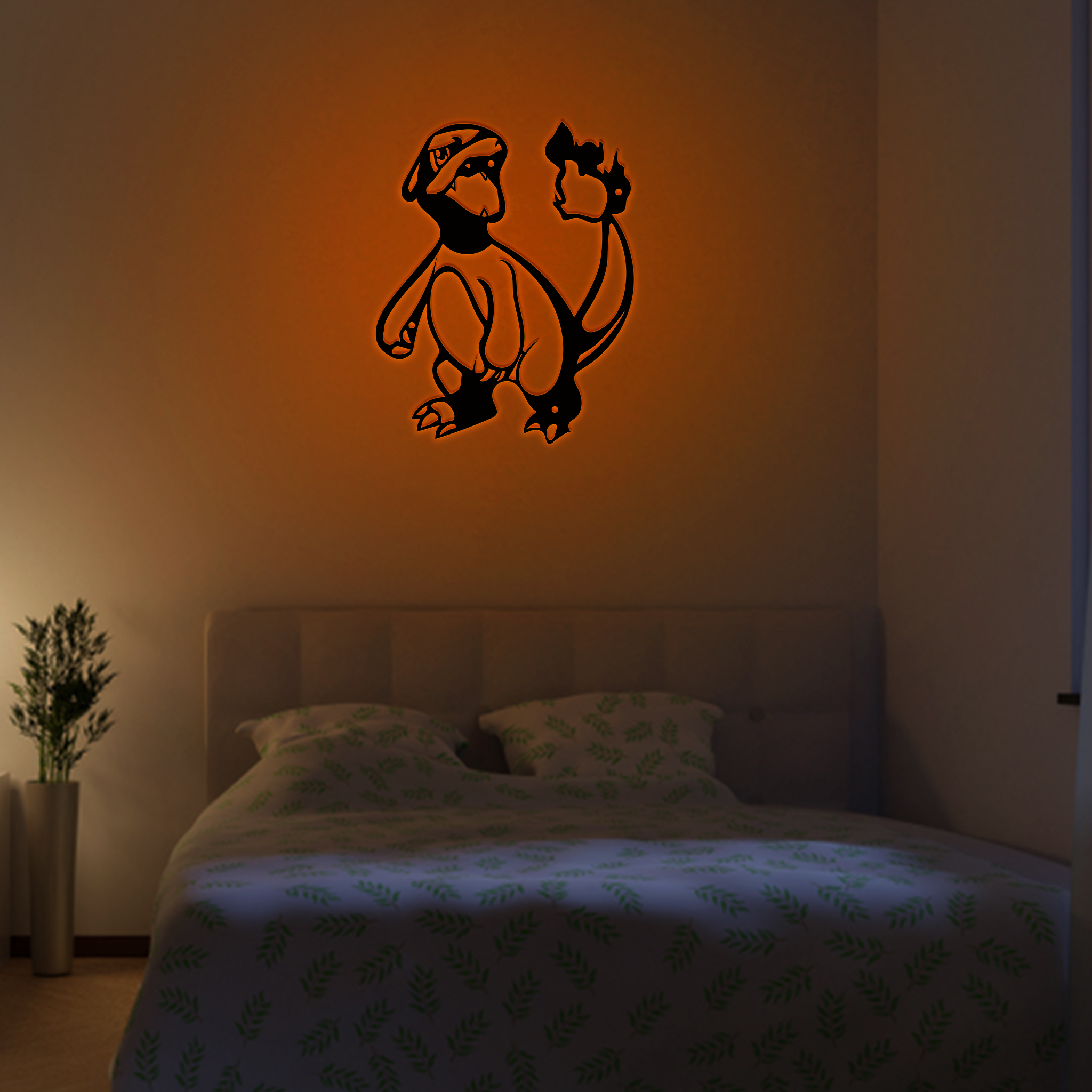 Charmeleon Pokemon Metal Signs