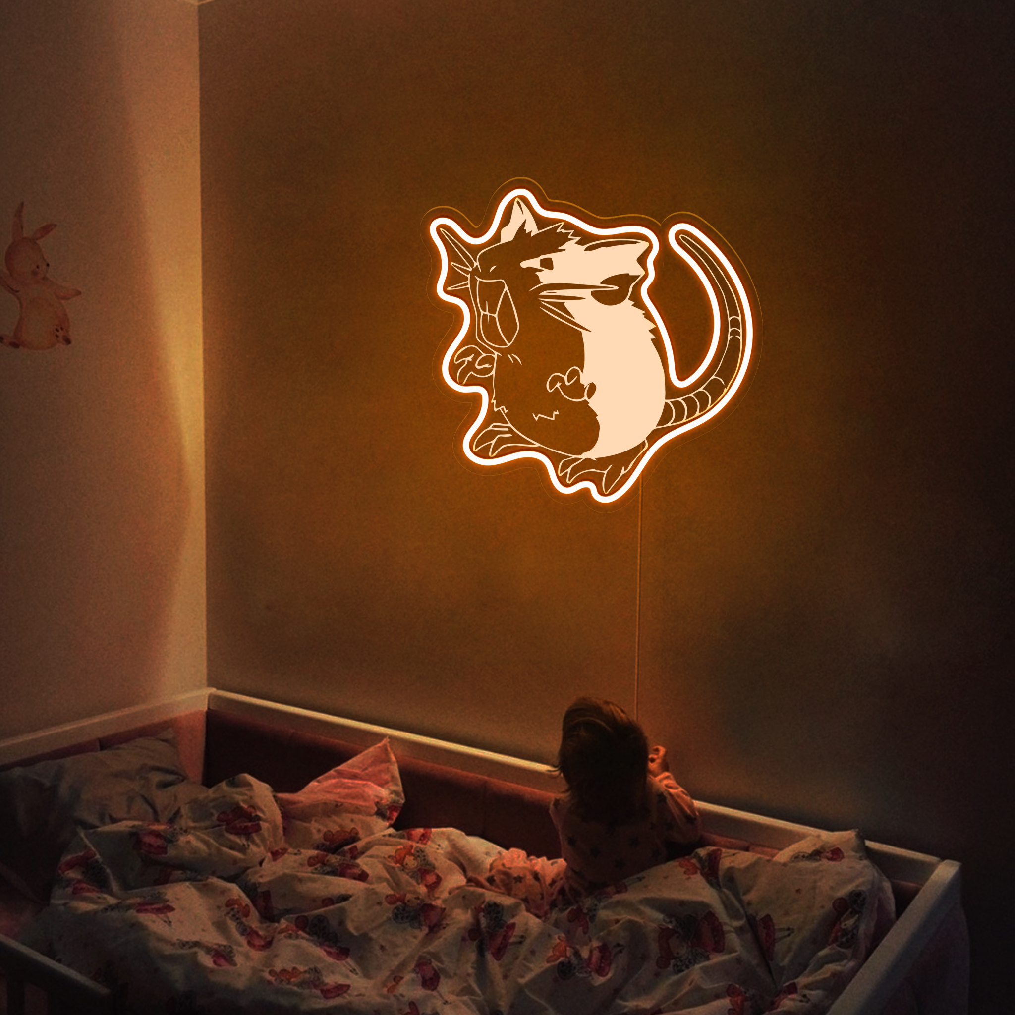 Pokemon Raticate Laser Signs