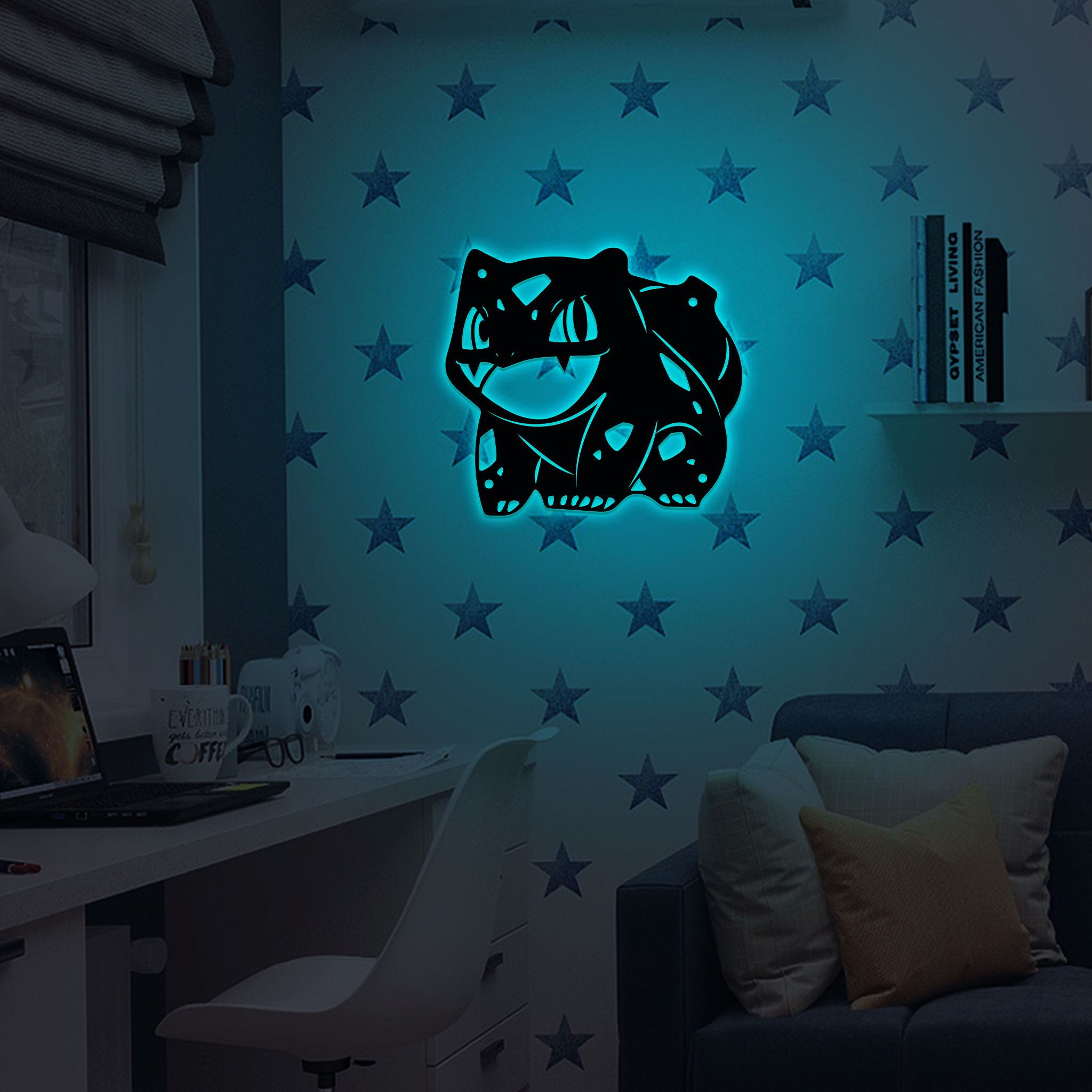 Pokemon Bulbasaur Metal Signs