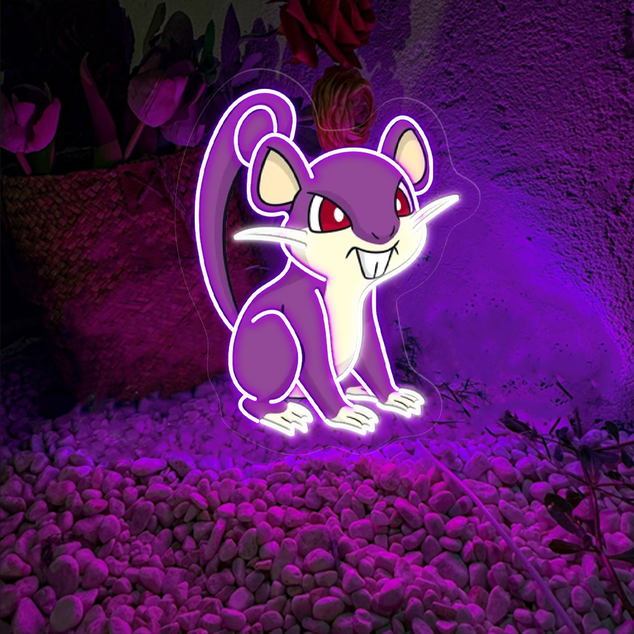 Pokemon Rattata UV Signs