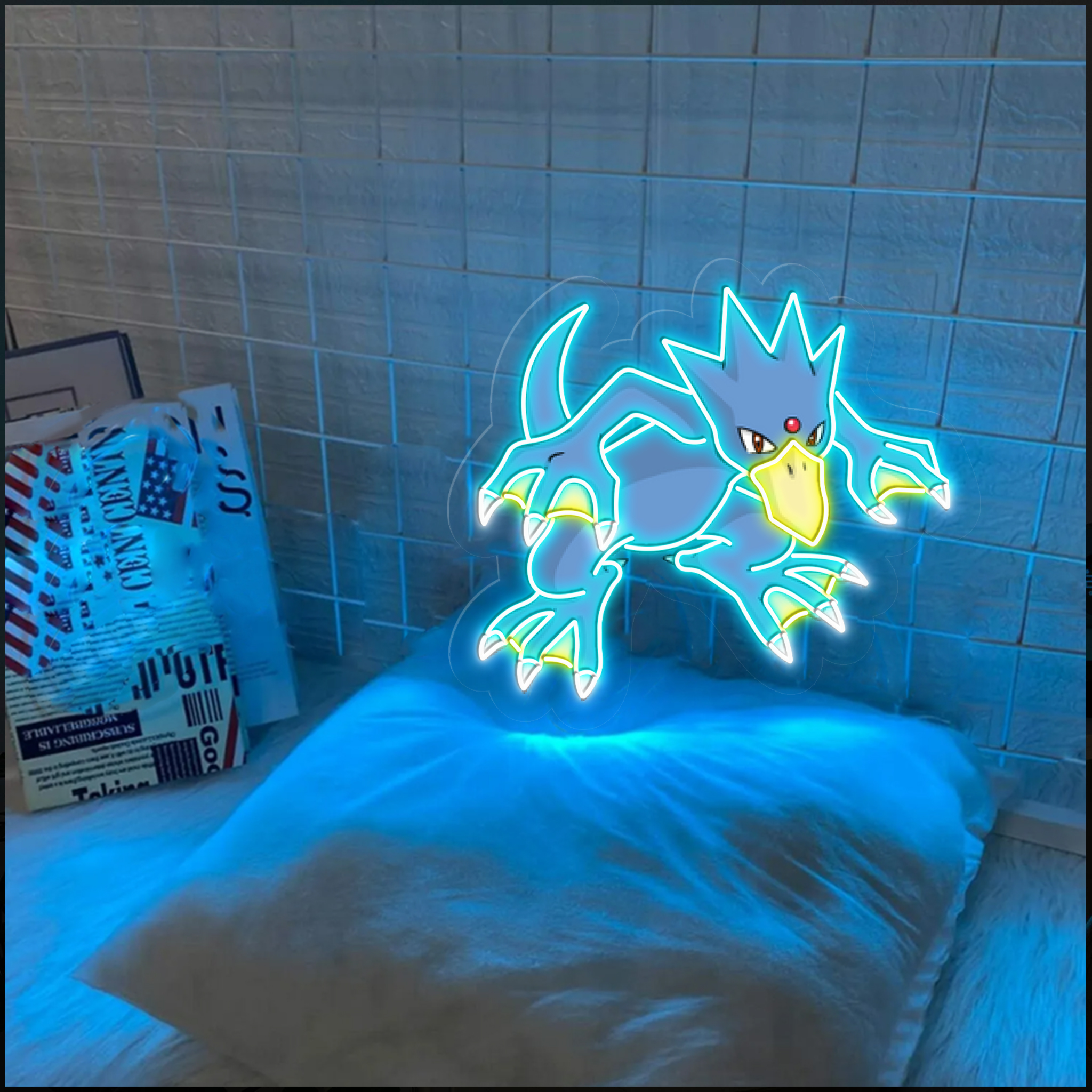 Golduck Pokemon UV Signs