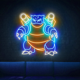 Pokemon Blastoise Neon Signs