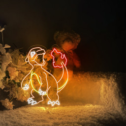 Charmeleon Pokemon Neon Led Sign