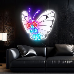 Pokemon Butterfree UV Signs