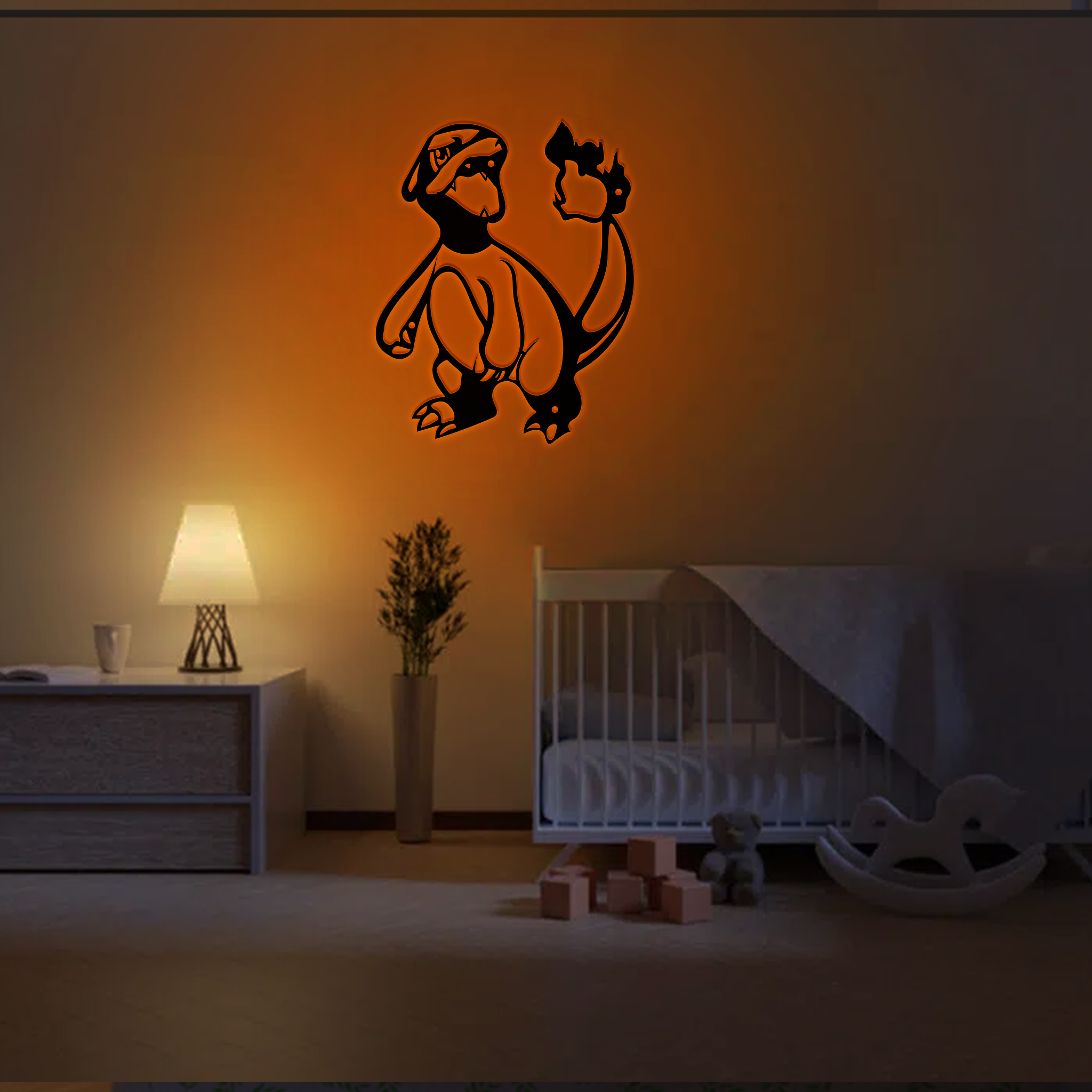 Charmeleon Pokemon Metal Signs