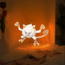 Pokemon Mankey UV Signs