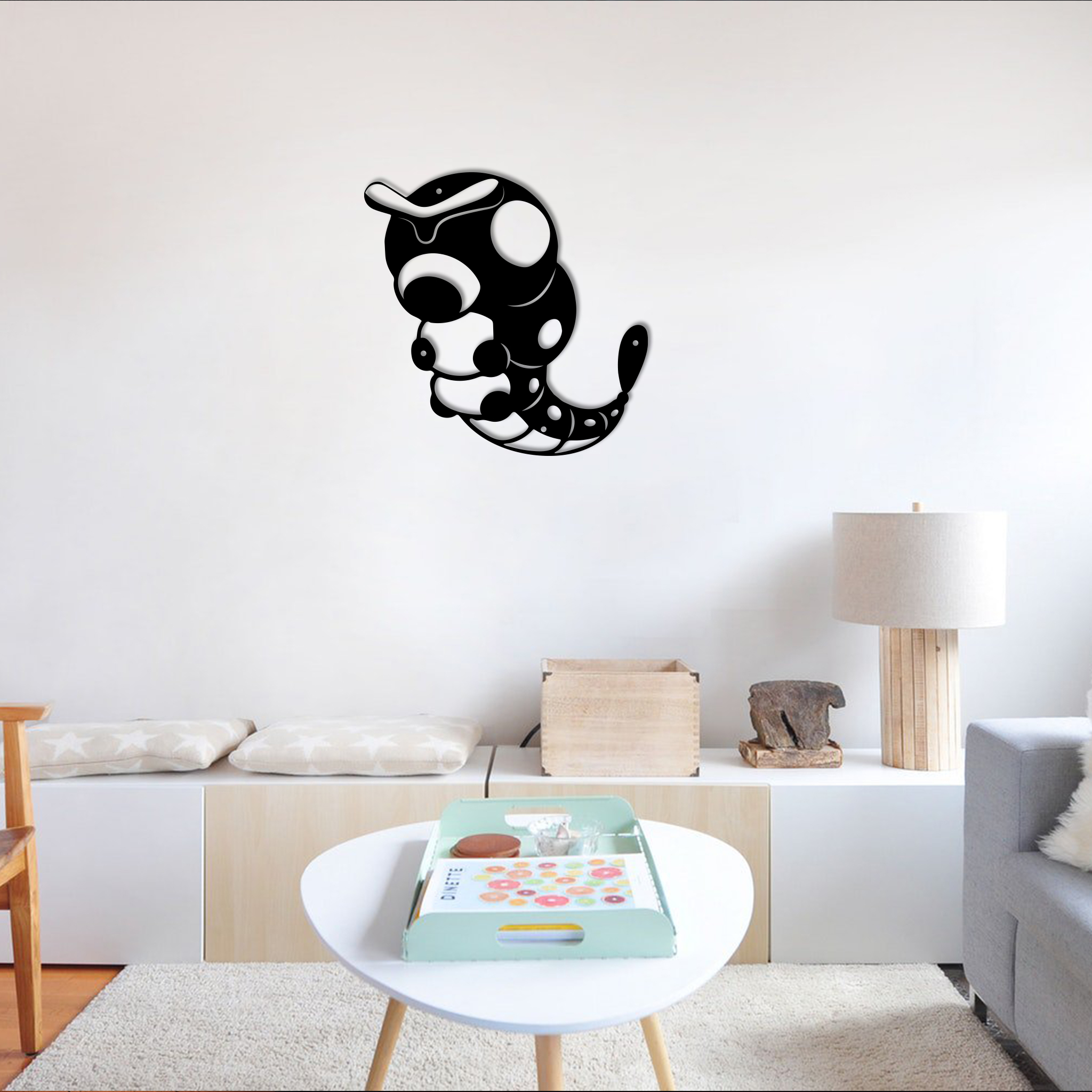 Caterpie Metal Signs Pokemon Wall Art