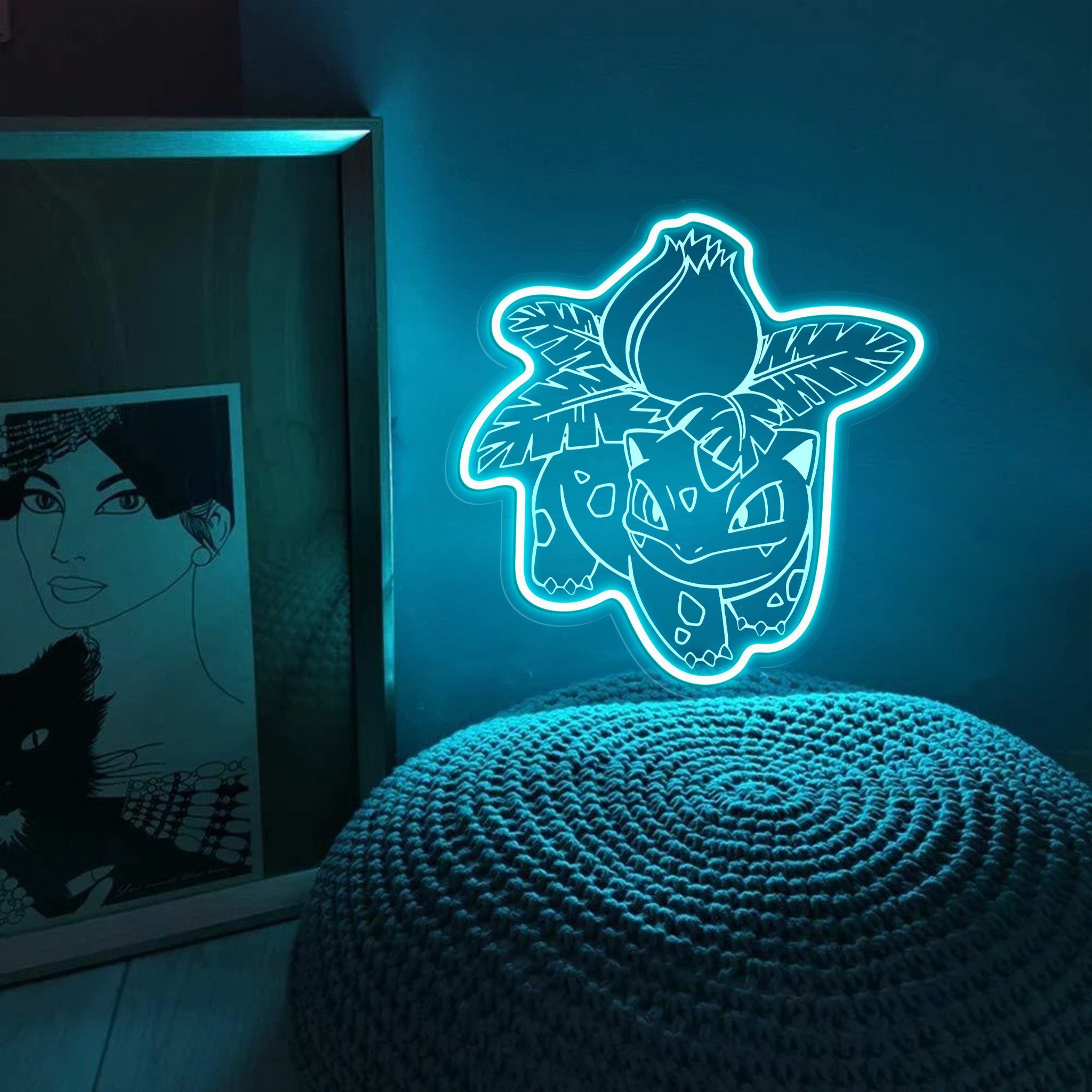 Ivysaur Pokemon Laser Signs