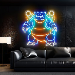 Pokemon Blastoise Neon Signs