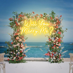 Will You Marry Me Neon Sign, Wedding Neon Sign, Wedding Backdrop Engagement Party Decor, Custom Wedding Neon Light Personalized Gift for Her