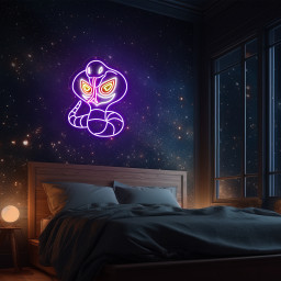 Arbok Neon Signs Pokemon Wall Art