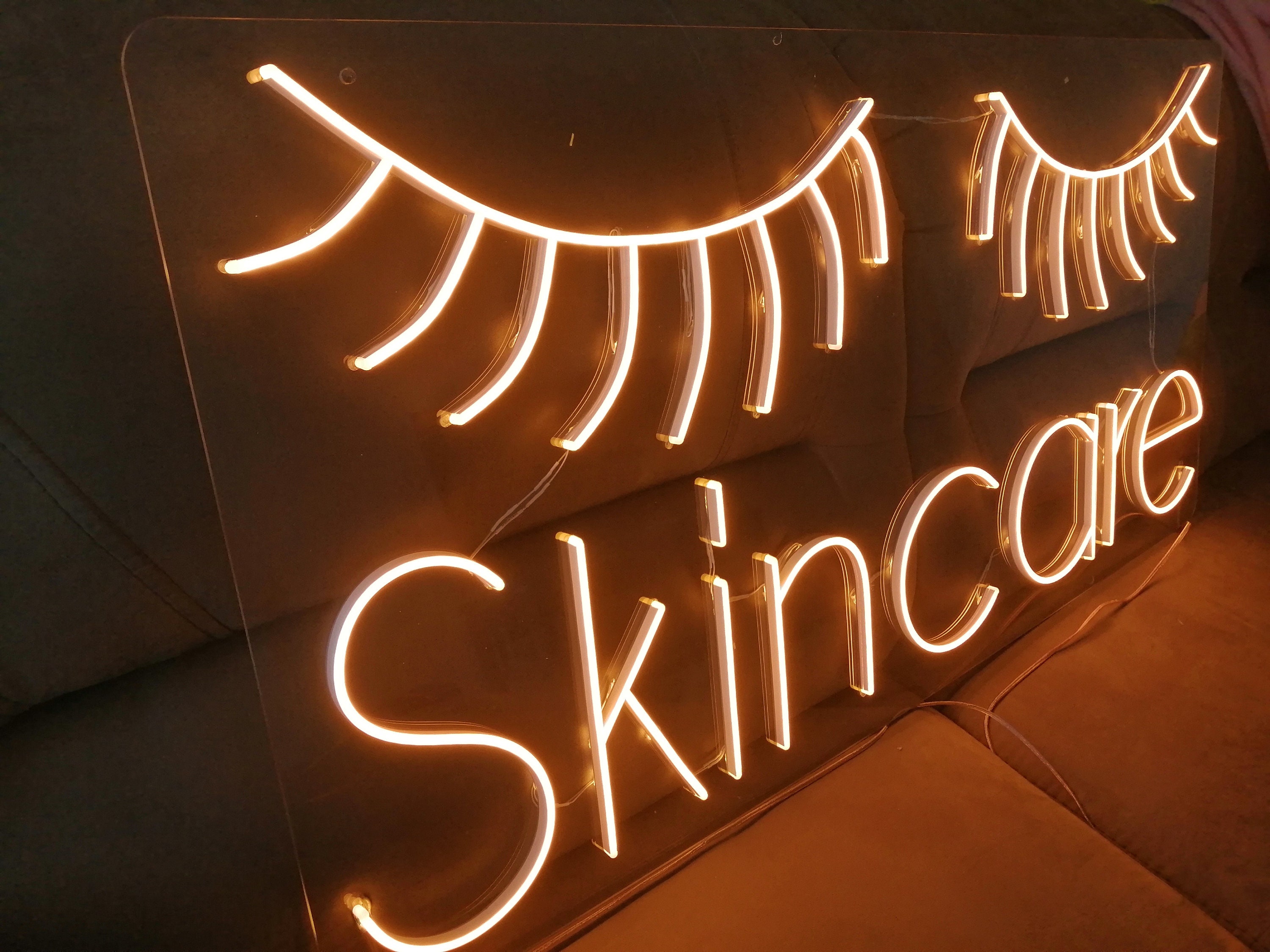 Custom Salon Neon Sign, Beauty Room Wall Decoration Lights, Lashes Wall Decor, Beauty Salon Neon Sign Decor, Salon Decor for Wall