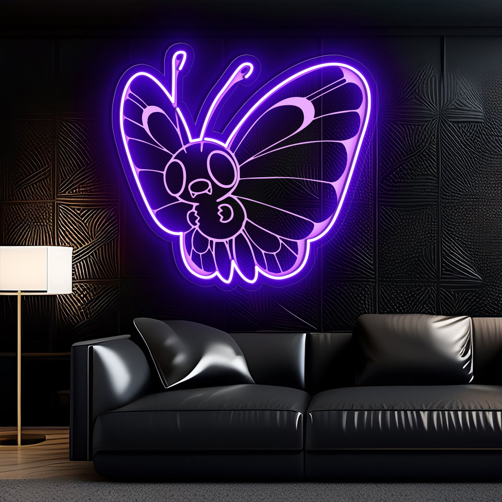 Pokemon Butterfree Laser Signs