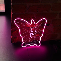 Pokemon Venomoth Laser Signs