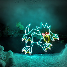 Golduck Pokemon Neon Led Sign