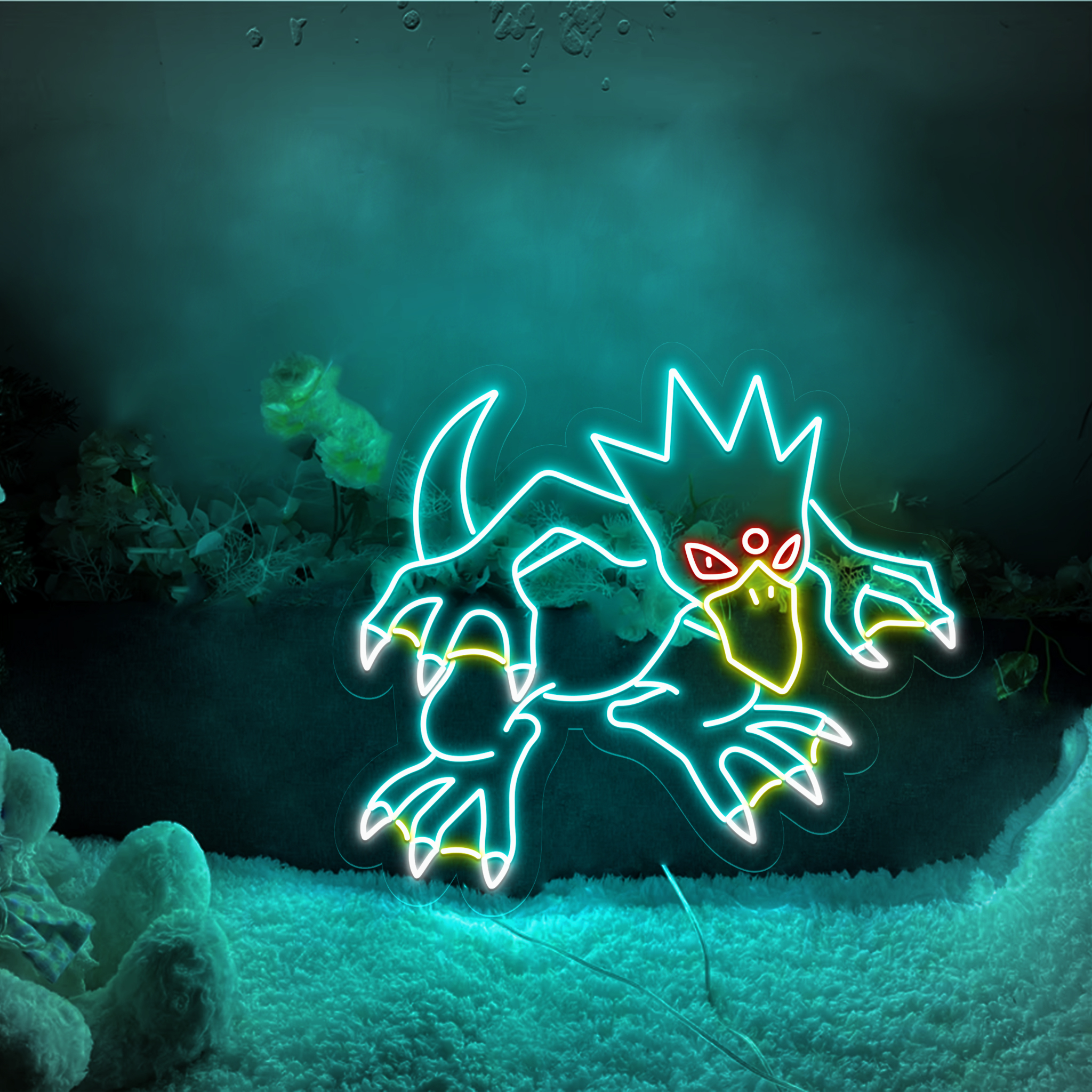 Golduck Pokemon Neon Led Sign