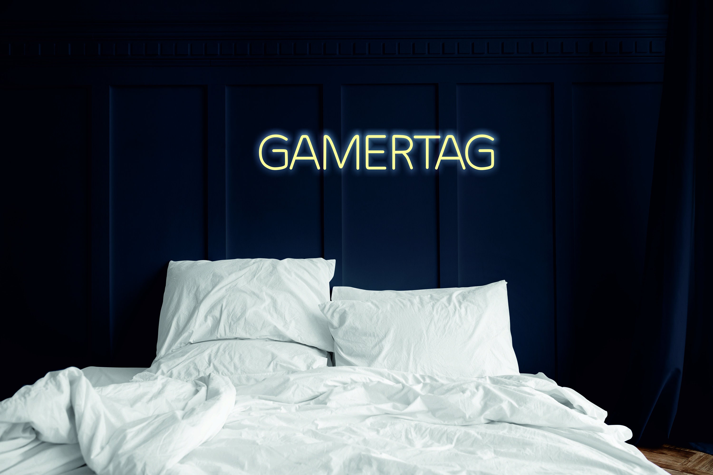 Gamer Tag Neon Sign, Gamer Tag Light Sign, Gamer Tag Sign, Game Room Sign Personalized, Custom Gamer Tag Led, Gamer Room Neon Sign