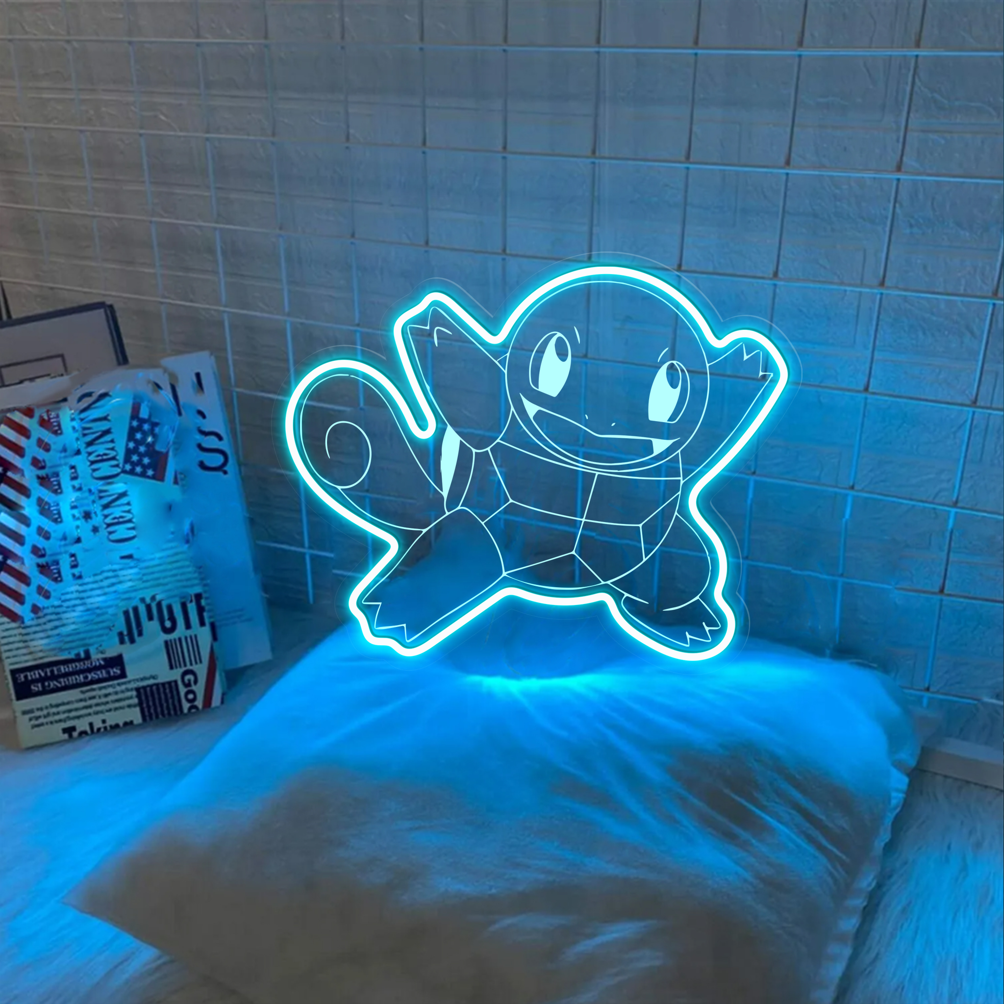 Squirtle Pokemon Laser Signs