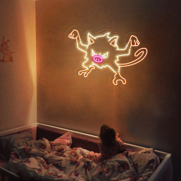 Pokemon Mankey Neon Signs