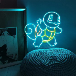 Pokemon Squirtle Neon Signs