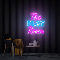 The Play Room Neon Sign, Custom Playroom Sign, Modern Kids Wall Decor, Teenage Room Decor, Game Room Led Sign, Play Room Light Up