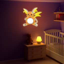 Pokemon Raichu UV Signs