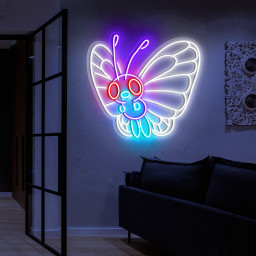 Pokemon Butterfree Neon Signs