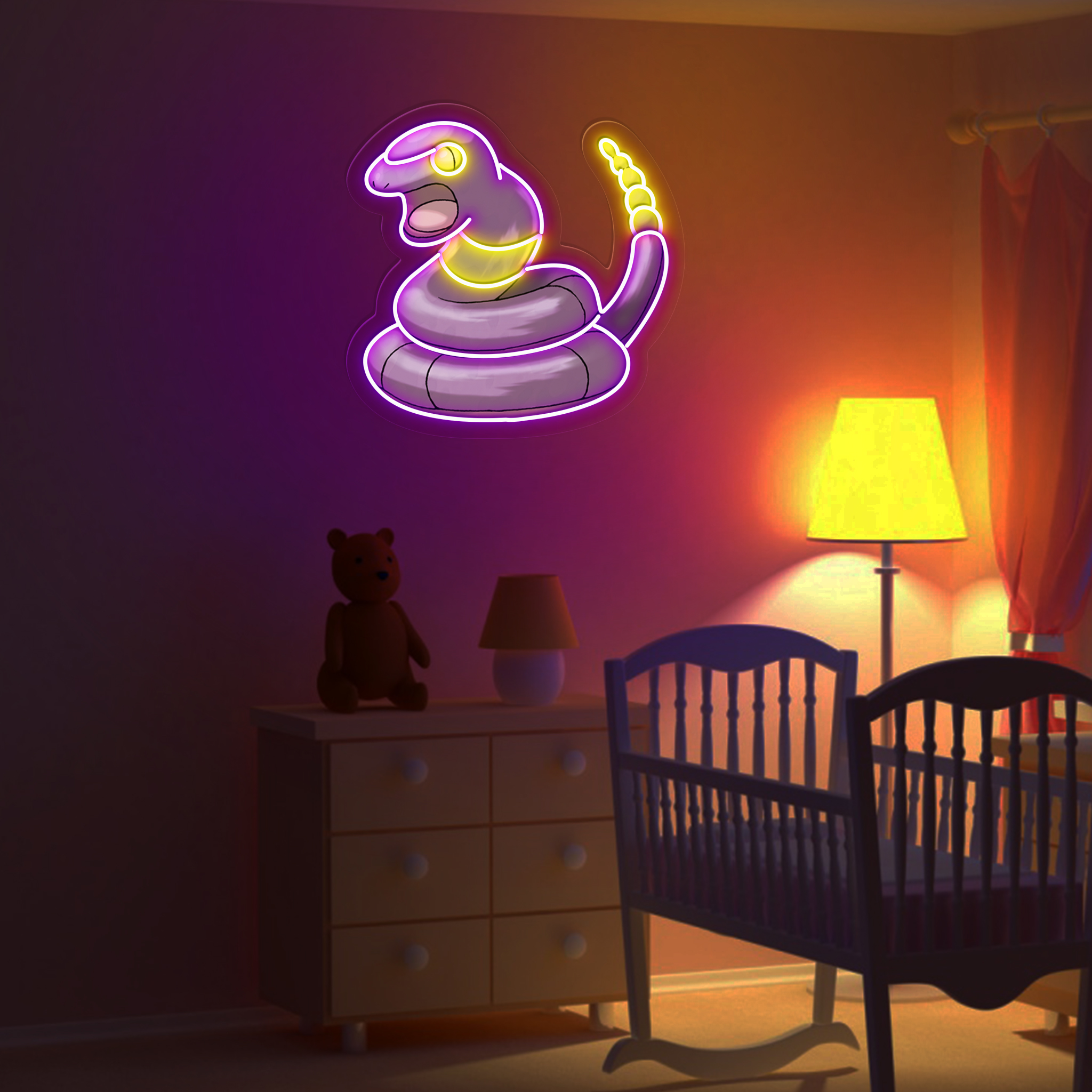 Pokemon Ekans UV Signs