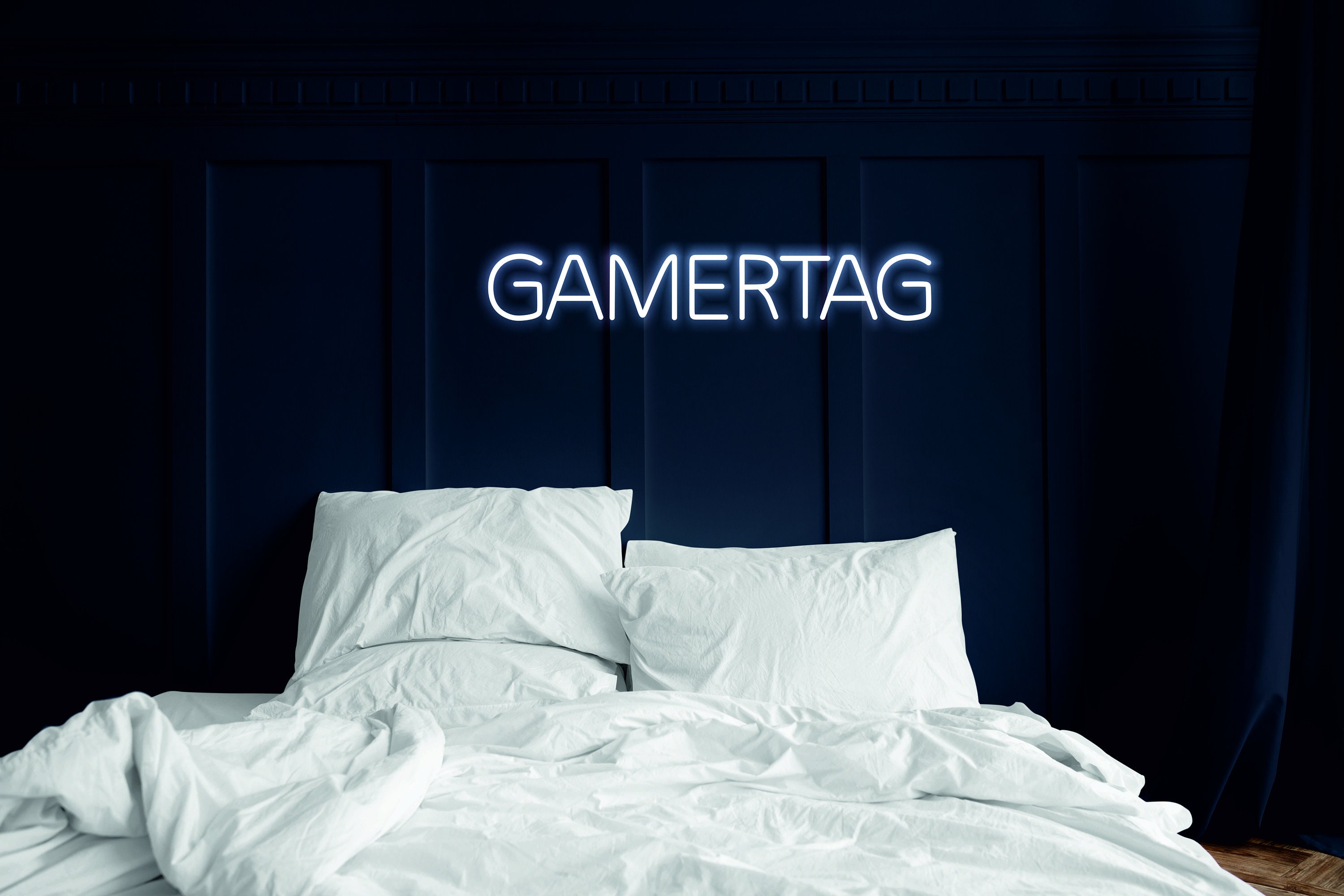 Gamer Tag Neon Sign, Gamer Tag Light Sign, Gamer Tag Sign, Game Room Sign Personalized, Custom Gamer Tag Led, Gamer Room Neon Sign