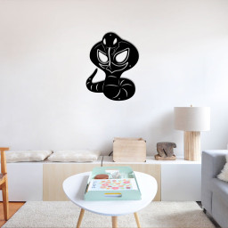 Arbok Metal Signs Pokemon Wall Art