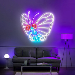 Pokemon Butterfree Neon Signs
