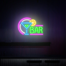 Bar Neon Sign, Cocktail Bar Sign, Cocktail Party Wall Decor, Custom Neon Sign for Bar, Home Bar Decor, Bar Open Led Sign, New Business Gifts