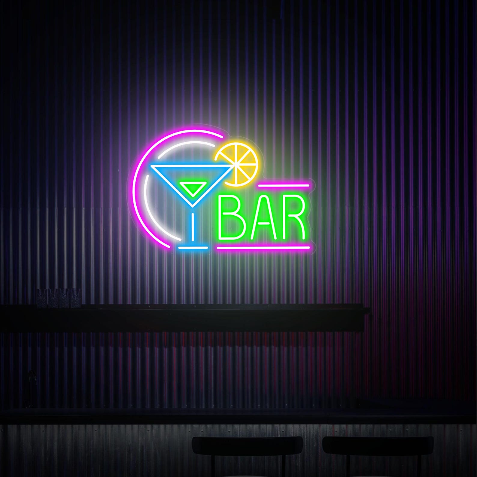 Bar Neon Sign, Cocktail Bar Sign, Cocktail Party Wall Decor, Custom Neon Sign for Bar, Home Bar Decor, Bar Open Led Sign, New Business Gifts