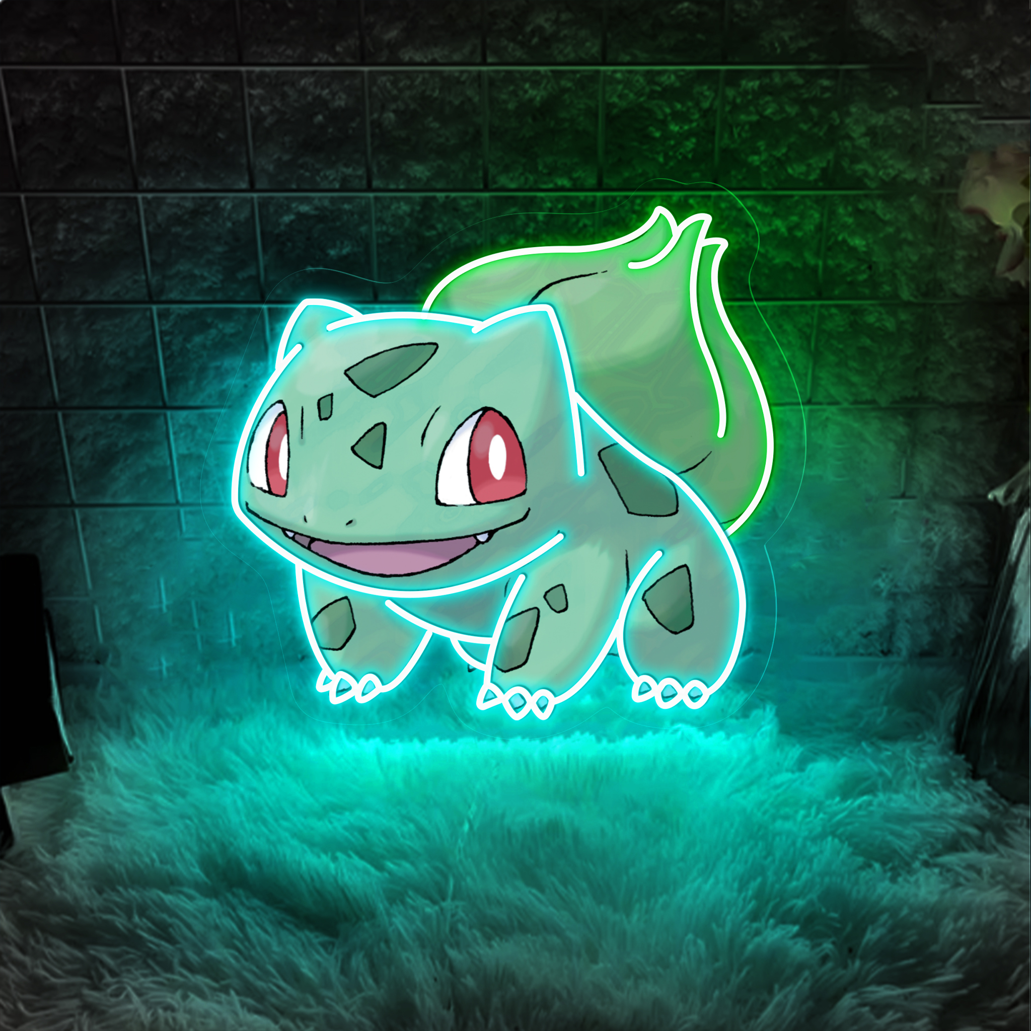 Bulbasaur Pokemon UV Signs