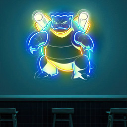 Pokemon Blastoise Laser Signs