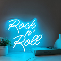 Rock n Roll Neon Sign Room Studio Audio Shop Store Open Decor, Custom neon for Music Lover, Rock Music Sign Home Party Pub Club Wall Hanging