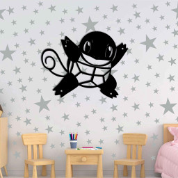Squirtle Pokemon Metal Signs
