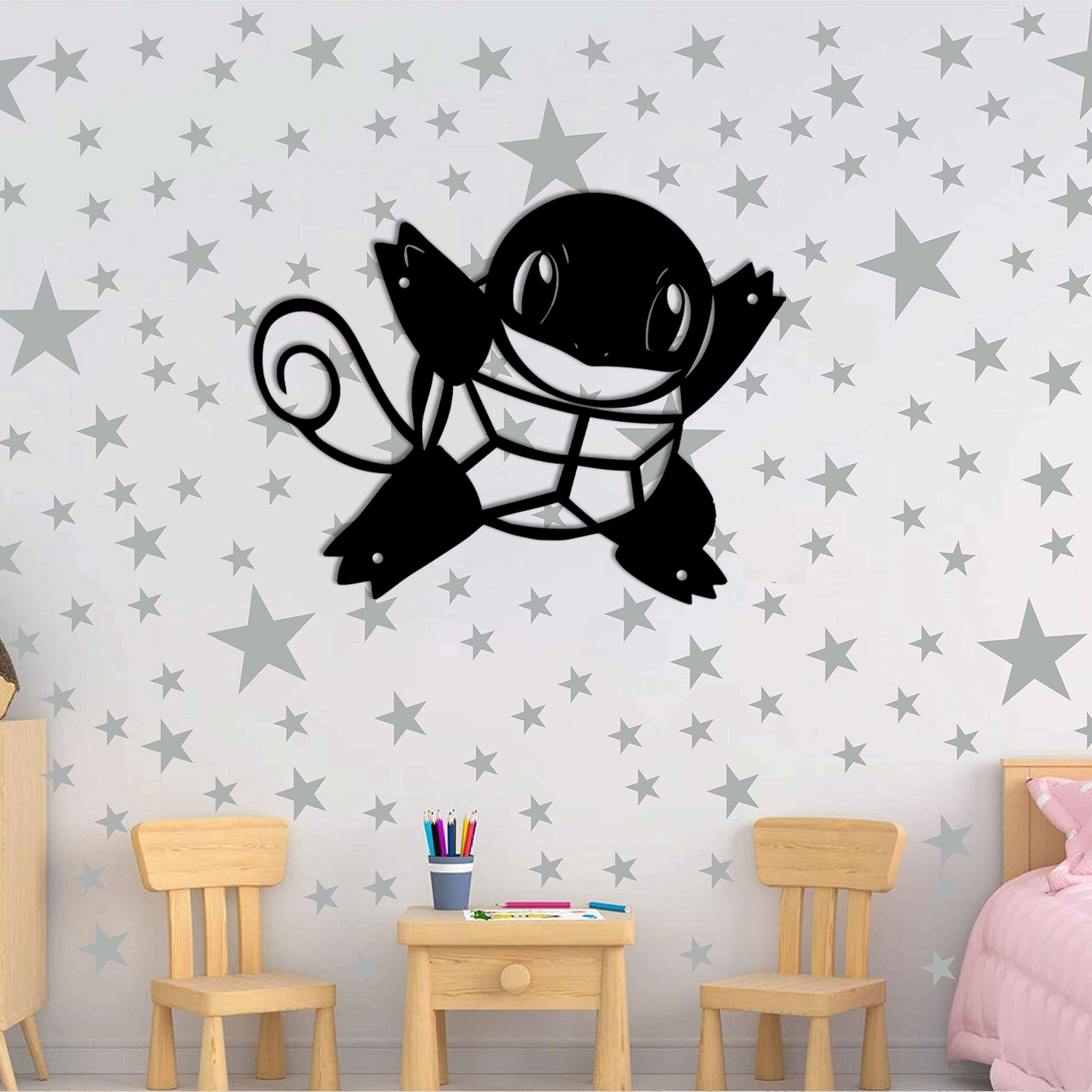 Squirtle Pokemon Metal Signs