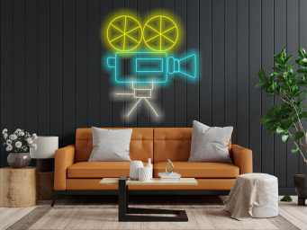 Retro Photo Camera Neon Light, Classic Camera Neon Decor, Photography Enthusiast Neon Sign, Old-Fashioned Camera Neon Sign, Retro Camera Led