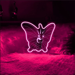 Pokemon Venomoth Laser Signs