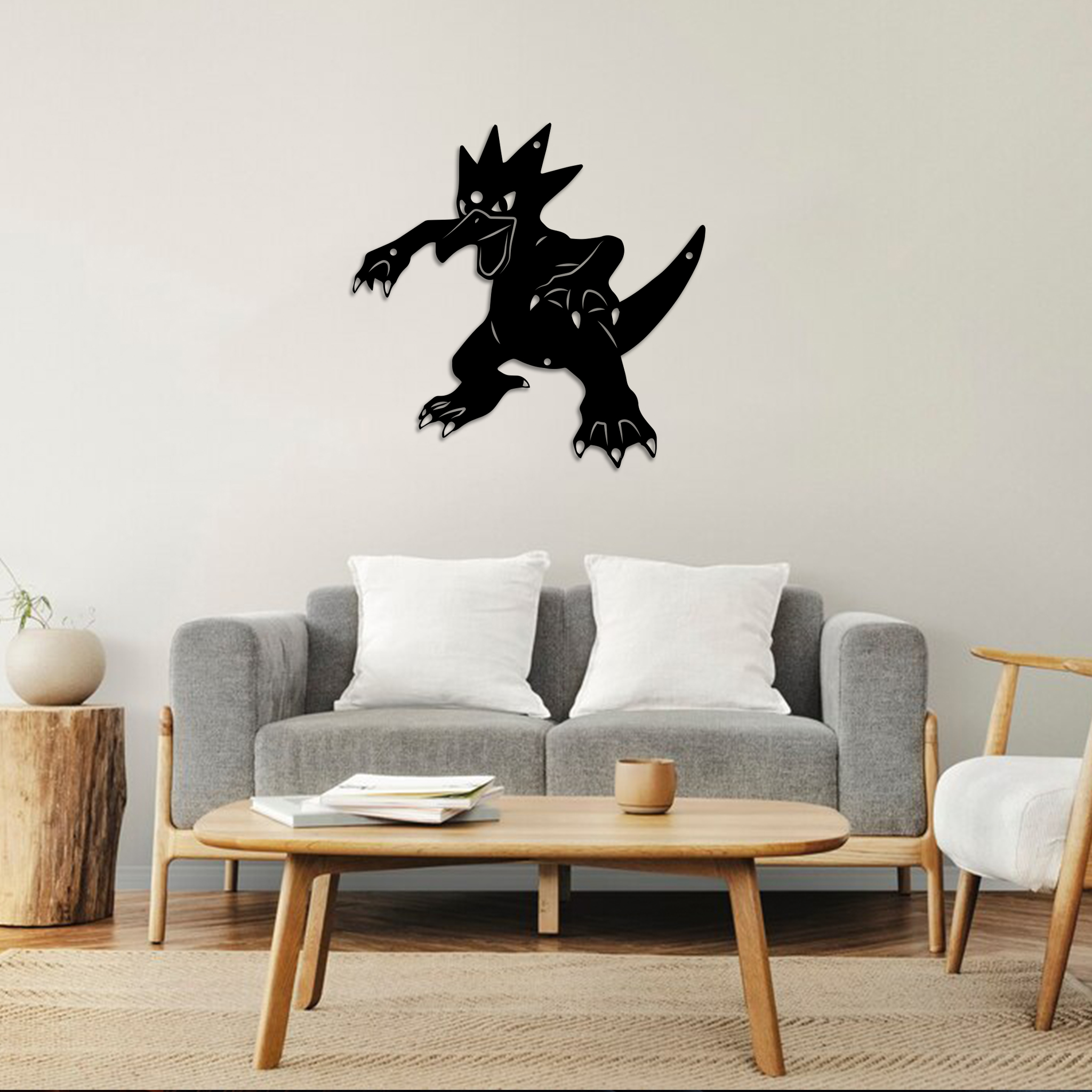 Pokemon Golduck Metal Signs