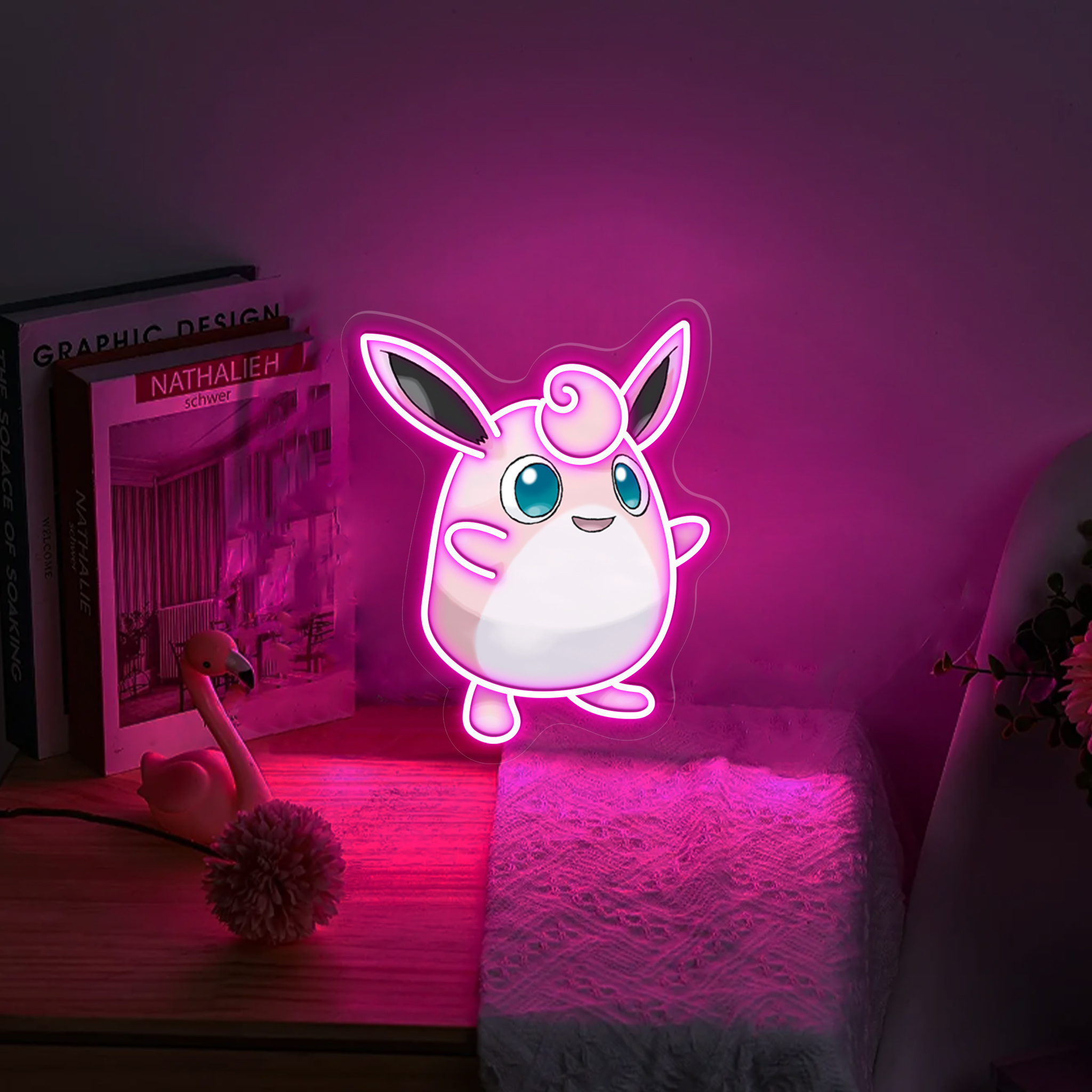 Pokemon Wigglytuff UV Signs