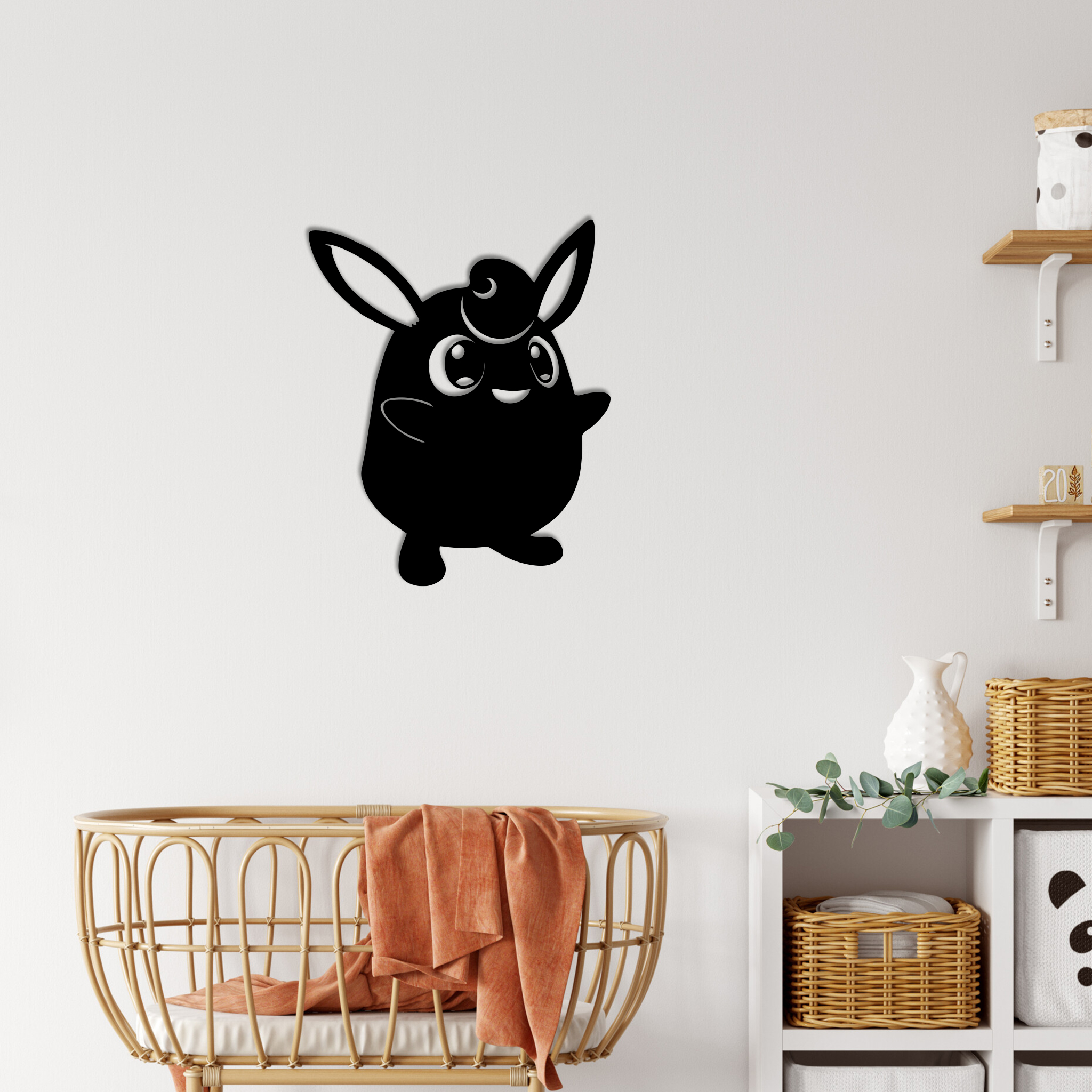 Pokemon Wigglytuff Metal Signs