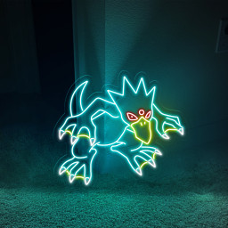 Golduck Pokemon Neon Led Sign