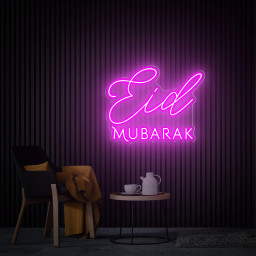Eid Mubarak Neon Sign, Eid Mubarak Wall Art, Eid Celebrations Ramadan Wall Hanging, Custom Led Neon Sign Ramadan Party Decor, Muslim Gifts