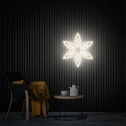 Snowflake Neon Sign Snowflake Neon Wall Art Christmas Led Light Sign Custom Neon Sign Christmas Party Decor Home Party Neon Bar Sign Gifts