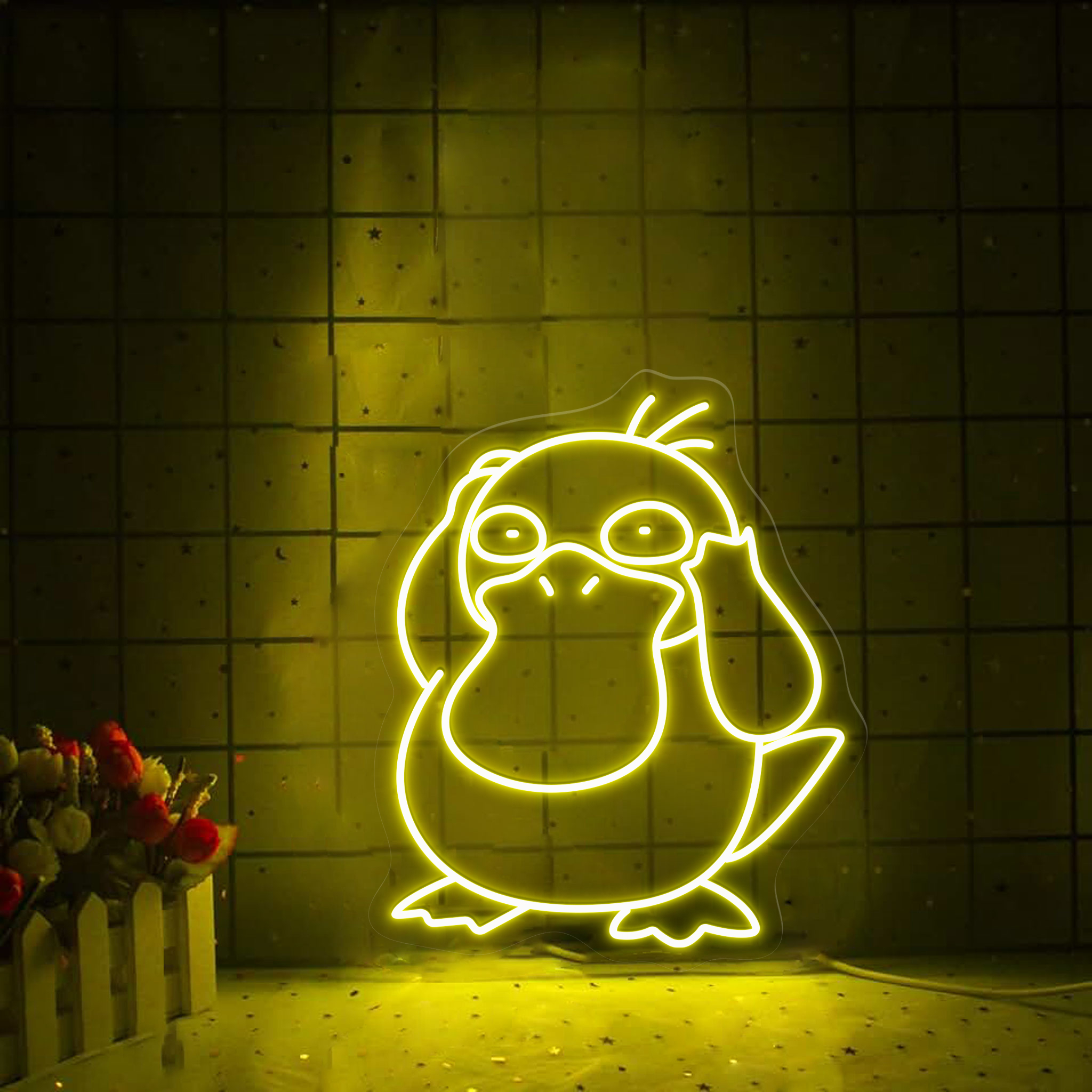 Psyduck Pokemon Neon Led Sign