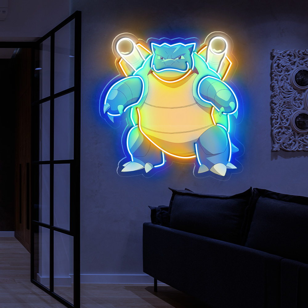 Pokemon Blastoise UV Signs